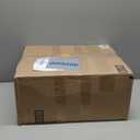 Mumufy 5 Pcs 3.5 Gallon Square Food Grade Bucket with Lid Square Bucket Pail with Plastic Handles for Storing Dry Food, Charcoal, Camping, Fishing (White)