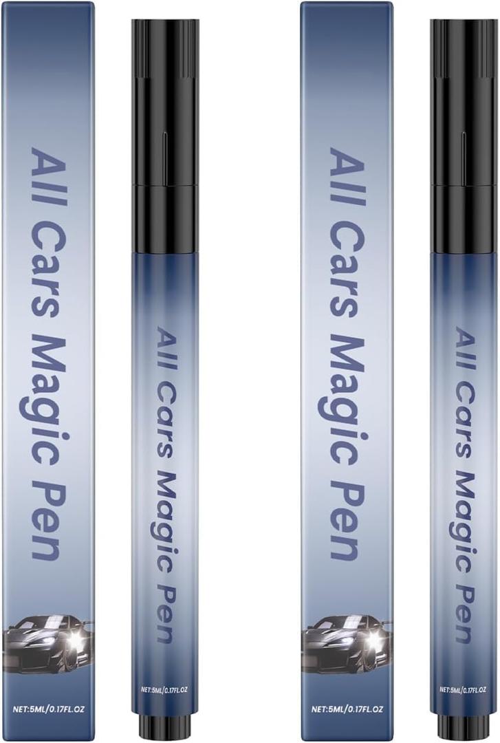 3 x Magic Car Scratch Removal Pen, 2026 New All Cars Magic Pen, All Cars Pens Scratches for Quick Automotive All Cars Paint Scratches Repair (2PC) (EXP 08/05/26)