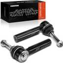 A-Premium 2 x Front Outer Tie Rod Ends, Compatible with Chrysler 200 11-14, Sebring 07-10, Dodge Avenger 08-14, Caliber 07-12, Journey 09-18, Jeep Compass 07-17, Patriot 07-17