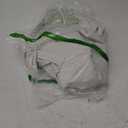 Natural Bedroom Full Blackout Linen Curtain Panels Set of 2, 62" by 72", Thick Insulated Classic Grommet Blackout Draperies with White Thermal Insulated Liner for Windows