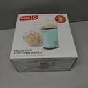 DASH Fresh Pop Popcorn Maker - Oil-Free, Air Popcorn Popper - With Measuring Cup & Recipe Guide - Perfect for Movie Nights - 16 Cups, Aqua