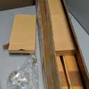 OUTWATER 8' Bar Foot Rail Kit - Complete Undercounter Mount Hardware and Tubing, Brass Finish