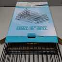 PowerKing 3 Tier Cooling Rack, Foldable Non-Stick Stainless Steel Wire Cake Rack for Pies, Cookies, Pastries, Home Baking, Birthday Party, Wedding Party 15.7'' x 10'' (Black 3 Tier)