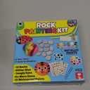 JOYEZA Rock Painting Kit Deluxe, Arts and Crafts for Girls Boys Age 6+, 12 Rocks Tween Gift Art Set, Waterproof Paints, Craft Kits Art Supplies, Kids Crafts Ages 6-8, Kids Activities 6 7 8 9 10 (Original)