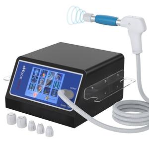 Shockwave Therapy Machine for Joint, Muscle, Shoulders, Waist Pain Relief, Pneumatic 10 Bar Extracorporeal Shockwave Therapy ESWT for Rehabilitation Center, Athlete, Non-Invasive No Side Effects Black