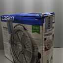 Lasko Wind Machine Fan, Air Circulator Fan with 3 Speeds, 20" Model 3300, Gray