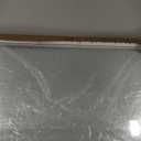 Brushed Nickel Bathroom Wall Mirror, Silver Metal Framed Large Rounded Corner Rectangle Mirror, Tempered Glass, Shatter Proof, Hangs Horizontally or Vertically (40" x 30", Silver)