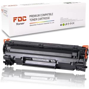 FDC Printer Toner CB436A 36A Toner Cartridge Compatible for HP Laserjet M1522n M1522nf MFP P1505 P1505n M1120 M1120n Printers Ink 2,000 Pages(1-Pack )