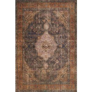 Loloi Loren Collection LQ-02 Plum/Multi 7'-6" x 9'-6" Area Rug