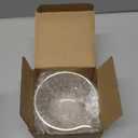 EIKS Glass Bowls with Spout for Mixing and Serving Sauce Jam Salad Coffee Milk Cooking Baking (300ml * 2)