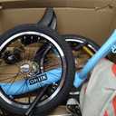 Balance Bike 2 in 1 for Kids 2 3 4 5 6 7 Years Old,Balance to Pedals Bike, 16 inch Kids Bike,with Pedal kit,Training Wheels,Brakes