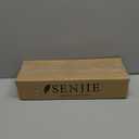 Senjie Artificial Cherry Blossom Branches, Fake Flowers Bouquet with Real Touch Long Stems, Faux Silk Flowers for Vases Wedding Party Table Centerpieces Spring Home Decor (3PCS, Vase Not Included) (Light Pink)