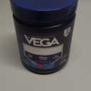 Vega Pre-Workout - 200mg Caffeine, Energy & Focus, Fruit Punch, 25 Servings, 1.6g Beta Alanine, 6g Citrulline Malate, Energy & Focus Drink Mix, Vegan, Gluten-Free, Dairy Free, No Sugar Added, 8.4oz (BB: December 20, 2026)