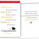 Graduation Card Gift for High School College Grad, 8 x 5.3 inches