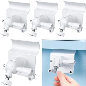 2 Pcs Vinyl Siding Clips Hooks for Mounting Security Camera Hanger No Drill Outdoor Weatherproof Stainless Steel Vinyl Hooks Compatible with Ring Stick Cam Compatible with Indoor Cam