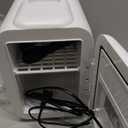 CROWNFUL Mini Fridge, 4 Liter/6 Can Portable Cooler and Warmer Personal Refrigerator for Skin Care, Cosmetics, Beverage, Food,Great for Bedroom, Office, Car, Dorm, ETL Listed (White)