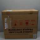 NEOTEC Retractable Garden Hose Reel 1/2 inch x 100ft - Wall Mounted Heavy Duty Hose Reel with 3/4 Inch Brass Fittings & 9-Pattern Nozzle - Auto Rewind System, Any Length Lock, 180 Swivel Bracket