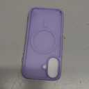 Miracase Magnetic for iPhone 17 Case (Compatible with MagSafe) with Screen Protector Military-Grade Protection, Anti-Fingerprint Translucent Matte Phone Cover for iPhone 17 6.3 inch, Light Purple