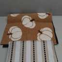 2 Pcs Fall Doormats Welcome Outdoor Door Mats Layered Neutral Pumpkin Front Door Rugs Non Slip Floor Mats for Autumn Thanksgiving Halloween Porch Entryway Indoor Outdoor Decor(Neutral Pumpkin)