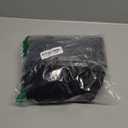 GOBLES Women Sexy V Neck Off The Shoulder Evening Gown Fishtail Maxi Dress (Large, Black)