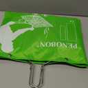 Fish Grilling Basket, Folding Portable Stainless Steel BBQ Grill Basket for Fish Vegetables Shrimp with Removable Handle, Come with Basting Brush and Storage Bag (01)