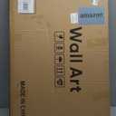 Framed Sage Green Abstract Wall Art for Living Room, Large Set of 2 Abstract Landscape Canvas Artwork for Walls, Minimalist Painting Print for Bedroom Dining Room Office Hallway Wall Decor, 24x36 Inch