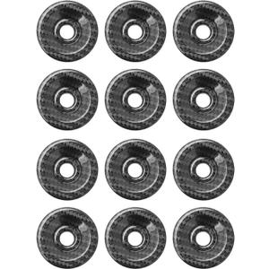 Mokuo Motorcyle Fairing Parts,12Pcs Side Cover Decor Washer in ABS Material Compatible with 2021-2024 Honda Grom Msx 125 SF,Carbon Fibre Color