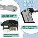 EBF61315802 Washer Door Lock Switch Assembly with Door Hook, Fit for L.G Front Load and Kenmore Washers WM3080CW WM3770HVA WM3770HVA WM3500CW WM3400CW WM3770HVA WM1388HW