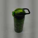 Zak Designs Minecraft Water Bottle for Travel and At Home, 19 oz Vacuum Insulated Stainless Steel with Locking Spout Cover, Built-In Carrying Loop, Leak-Proof Design (Creeper)