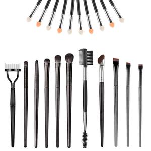 21 Pieces eyebrow brush eyelash separator eyeliner brush eyelash comb eye shadow brushes set eye shadow applicator sticks nose contour brush professional Makeup Grooming Tool Set US205