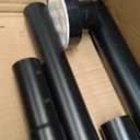 Extra Long Tension Rod 41-165inch Heavy Duty Tension Curtain Rods no Drilling Outdoor Curtain Rod for Patio,Windows,Shower,Doorway,Spring Rods Diameter 1.26inch Black