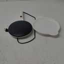 Moss & Stone Electric Crepe Maker 8 Inch, Portable Crepe Maker & Hot Plate Cooktop On/Off Switch, Nonstick Coating, Automatic Temperature Control, Easy To Use For Pancakes, Blintz, Chapati (White)