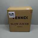 VENNEX Cold Press Juicer, 5.7" Extra Large Feed Chute for Whole Fruits & Vegetables, Dual Auger Slow Masticating Juicer Machines for High Juice Yield, Easy Cleaning Triturating Juice Maker, BPA Free