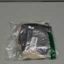 Bali Women's Seamless Hi-cut Panty, Comfort Revolution Microfiber Brief, Full Coverage Underwear (7, Black/Nude/Light Beige)