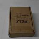 Relx Acrylic Sign Holder 8.5 x 11, Slant Back Acrylic Display Stand, Clear Frames Plastic Sign Holder for Store, Restaurant (12 Pack)