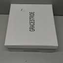 GRACESTRIDE Knee High Platform Boots for Women Square Toe Boots with Chunky Block High Heel Shiny Patent-Look Tall Boots Side Zipper, Size 39.5