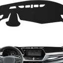 Dashboard Cover Mat Custom Fit for 2024 2025 2026 Chevy Trax Dash Cover Nonslip Dash Mat Protector Sunshade No Glare Black