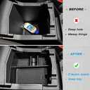 Center Console Organizer Compatible with 2025 2026 Subaru Forester | Interior Tray Armrest Insert Storage Box Easy Removal Accessories
