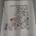 ASTARON 52 Pcs Self Adhesive Letter Patches Chenille Letters Stickers, A-Z Embroidered Applique Patches Alphabet Cloth Patch for Clothes, Bags, Hat, Phone Case, DIY Accessories (White)