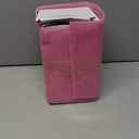 Glass Tumbler with Silicone Sleeve and Bamboo Lid, 32 oz, with Straw (White)