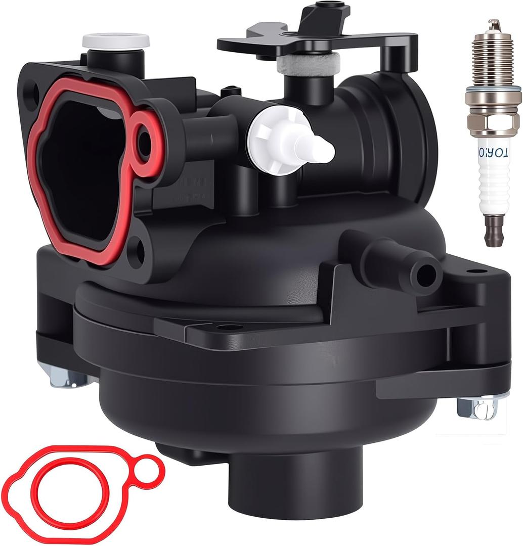 595656 Carburetor Fit for Briggs & Stratton 799583 591323 595656 591979 591160 Carb Fit for 300E 450E 500E 550EX 500 125cc 140cc 08P502 8P502 09P602 9P602 Engine Replacement OE# 799583