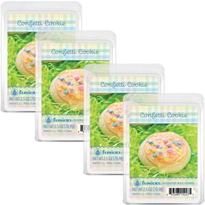 FUSION by Scentsationals Wax Melts, Wax Cubes Strong Scent - Easter Fragrance Confetti Cookies - Long Lasting Scented Wax Melts for Warmer, 10oz (24-Cubes)