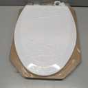 Bemis 1500EC 390 Lift-Off Wood Elongated Toilet Seat, Cotton White (Pack of 1)