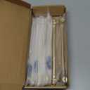 Asidrama 6 Pack 10 Inch(254mm) Brushed Gold Kitchen Cabinet Handles, Cabinet Pulls Kitchen Cabinet Hardware for Cupboard Drawer Pulls (10" Hole Center)