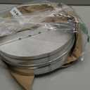 Draft Blocker - 10'' Inch Backdraft Damper Duct - Draft Stopper - Backflow Preventer - Inline Fan Vent - Vent Deflector (10'' Inch)