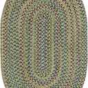 Colonial Mills Naples Oval - Moss Green 2x3
