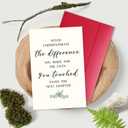 Funny Retirement & Farewell Card, Never Underestimate the Difference You Made, Goodbye Greeting for Coworker Boss Friend, New Job or Moving Away Gift for Men Women (Enjoy)