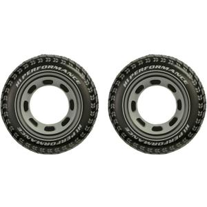 Intex Inflatable 36" Giant Tire Tubes for Swimming Pool/Lake/Ocean (2 Pack)