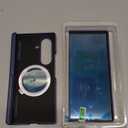 for Samsung Galaxy Z Fold 7 Case with Privacy Screen Protector, [Compatible with Magsafe] [Hidden Kickstand][Hinge Protection] Full Body Hard Shockproof Slim Phone Cover for Z Fold 7 - Blue