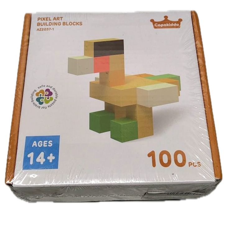 Pixel Art Building Blocks, 100 pcs